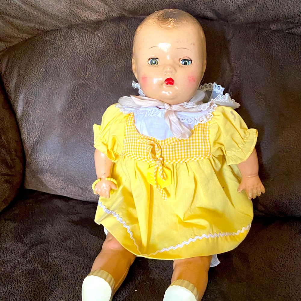 16” composition babydoll.